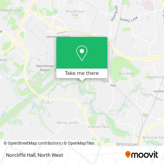 Norcliffe Hall map