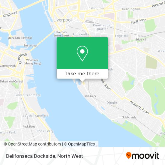 Delifonseca Dockside map