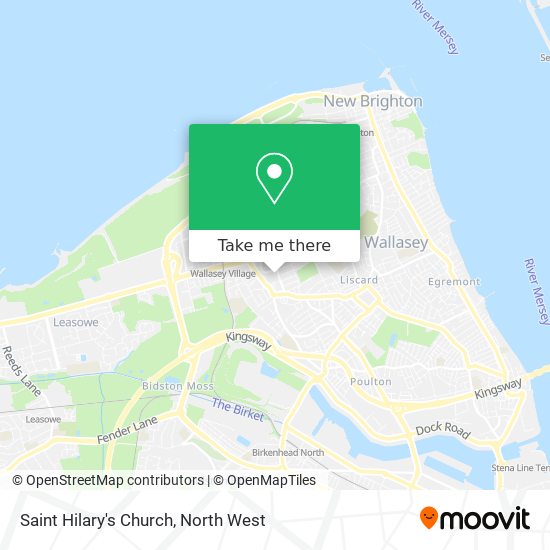 Saint Hilary's Church map