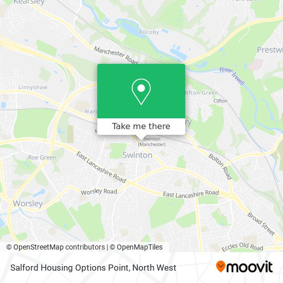 Salford Housing Options Point map
