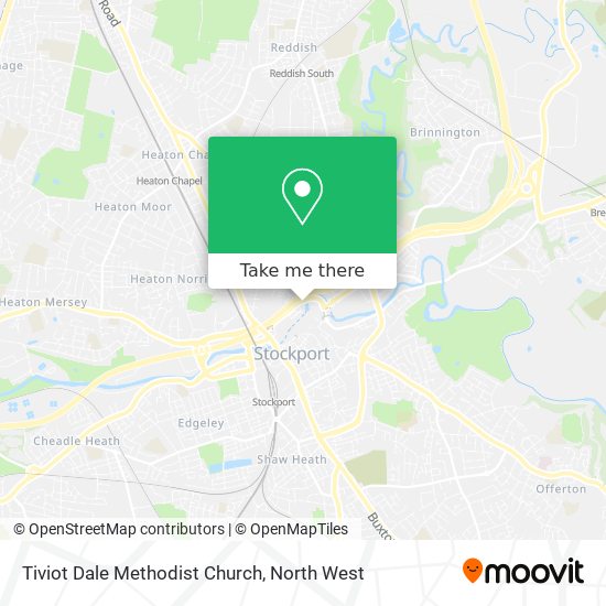 Tiviot Dale Methodist Church map