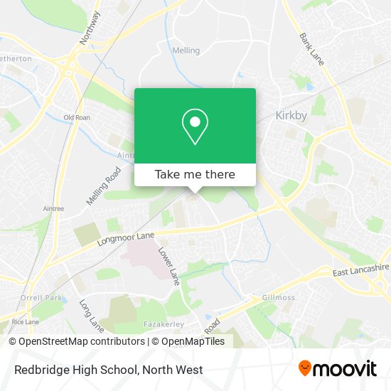 Redbridge High School map