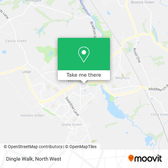 Dingle Walk map