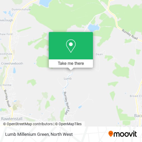Lumb Millenium Green map