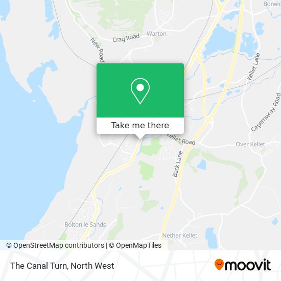 The Canal Turn map