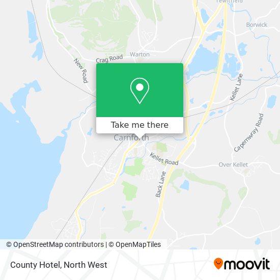 County Hotel map
