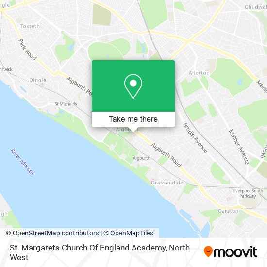 St. Margarets Church Of England Academy map