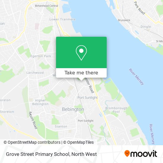 Grove Street Primary School map