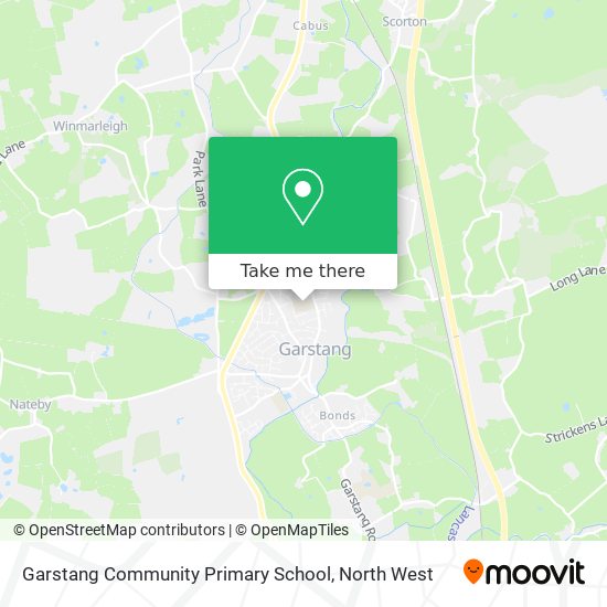 Garstang Community Primary School map