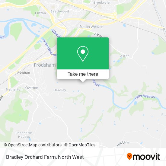 Bradley Orchard Farm map