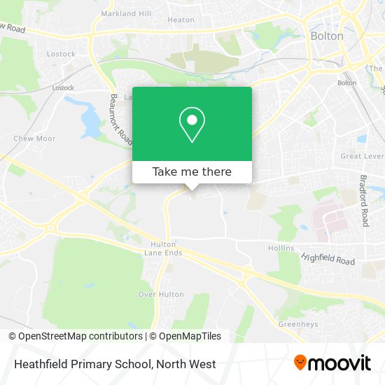 Heathfield Primary School map