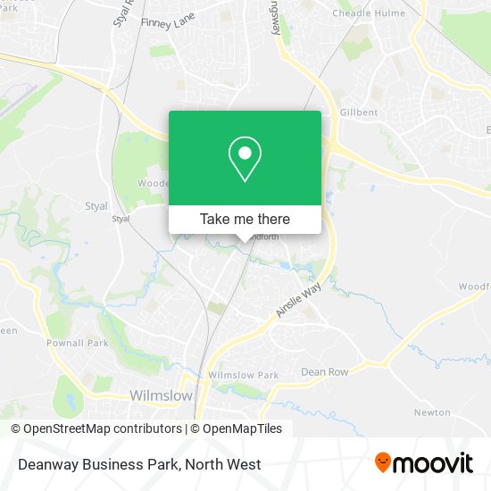 Deanway Business Park map