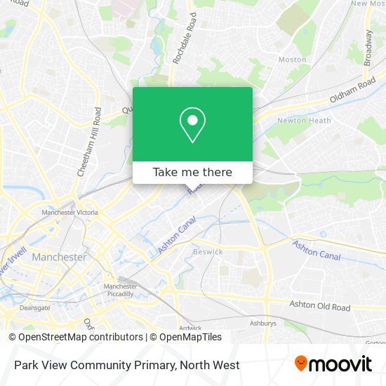 Park View Community Primary map