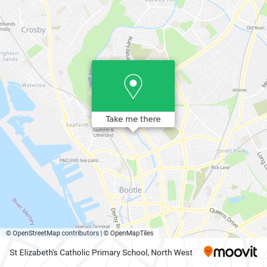 St Elizabeth's Catholic Primary School map