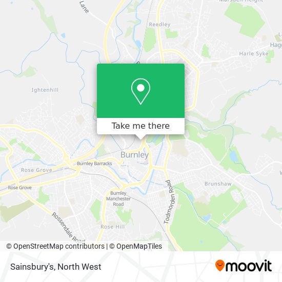 Sainsbury's map