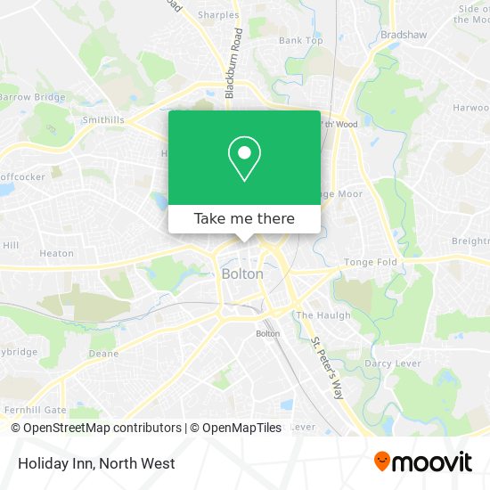 Holiday Inn map