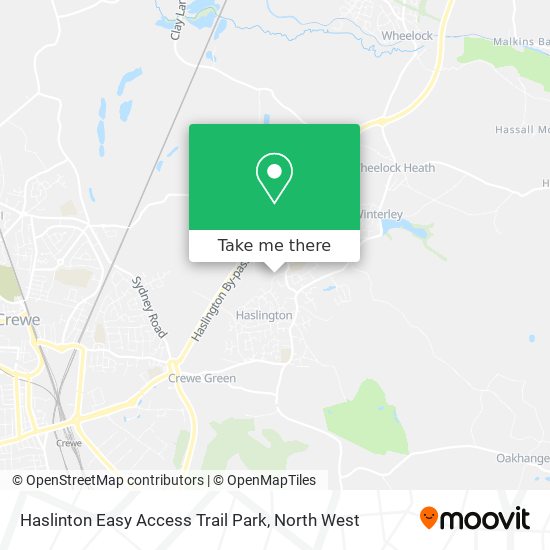 Haslinton Easy Access Trail Park map