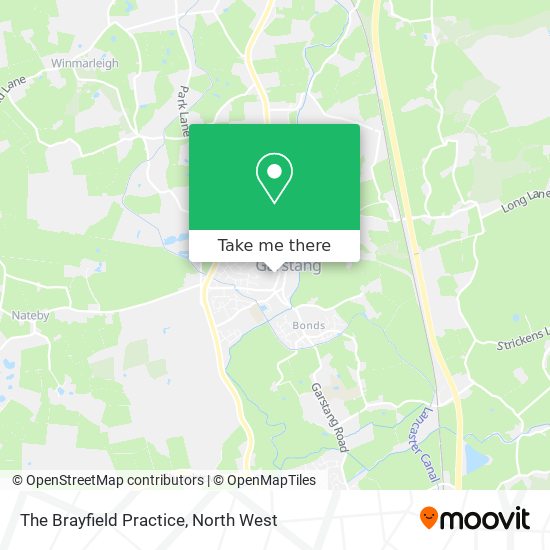 The Brayfield Practice map