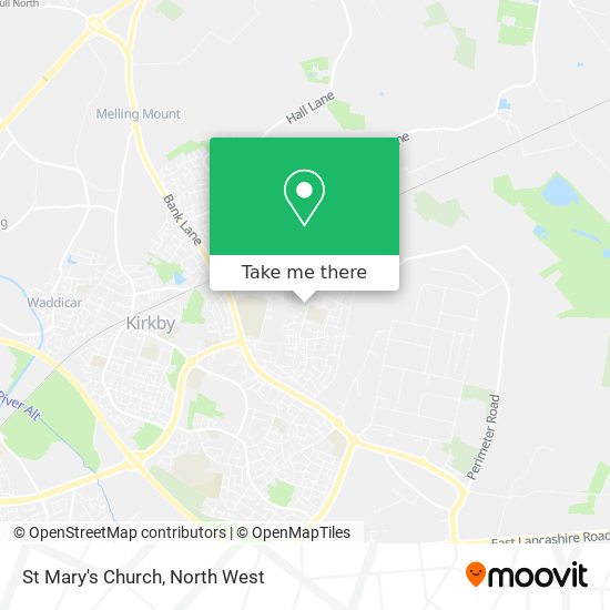 St Mary's Church map