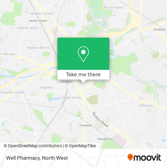 Well Pharmacy map