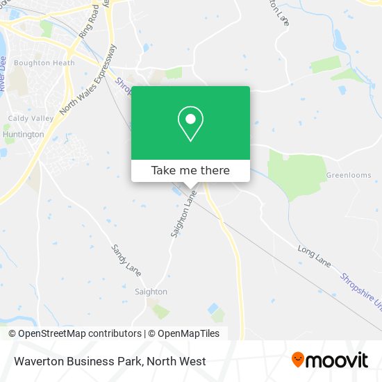 Waverton Business Park map