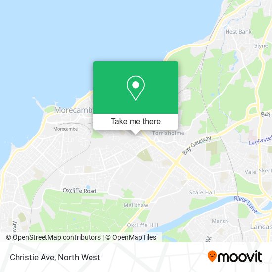 Christie Ave map