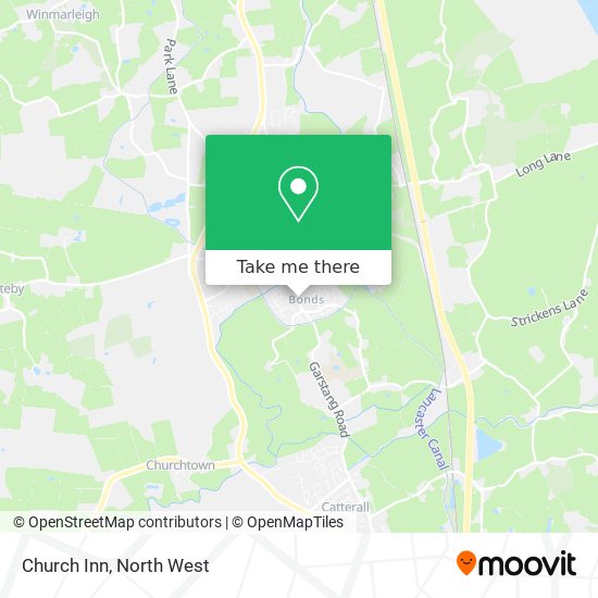 Church Inn map