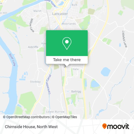 Chirnside House map