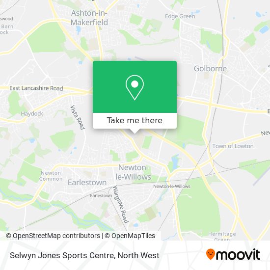 Selwyn Jones Sports Centre map