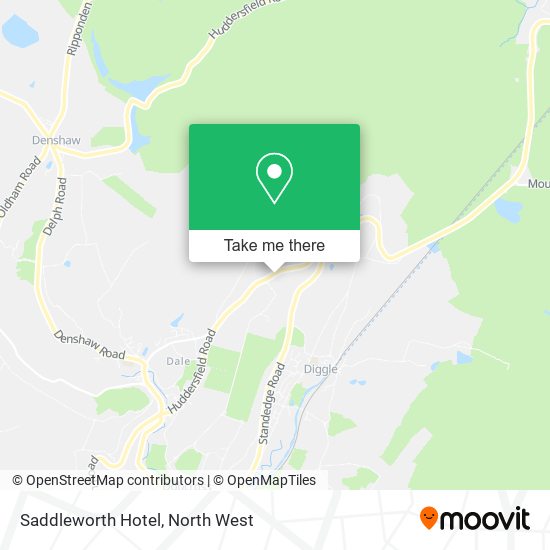 Saddleworth Hotel map