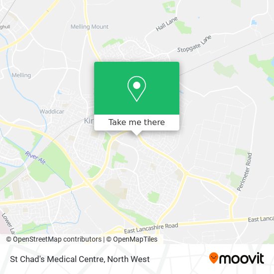 St Chad's Medical Centre map