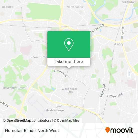 Homefair Blinds map