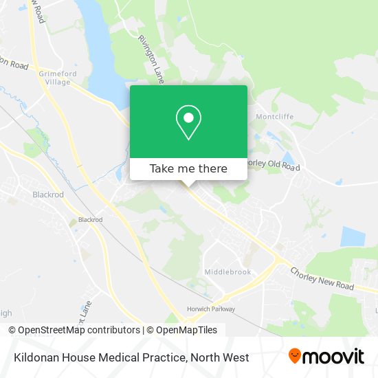 Kildonan House Medical Practice map