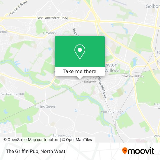 The Griffin Pub map