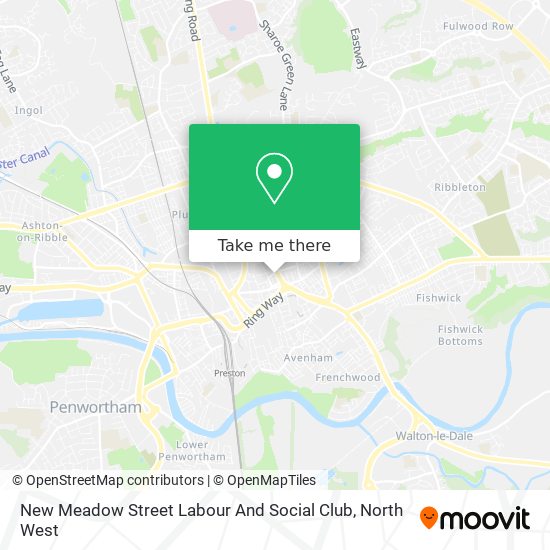 New Meadow Street Labour And Social Club map