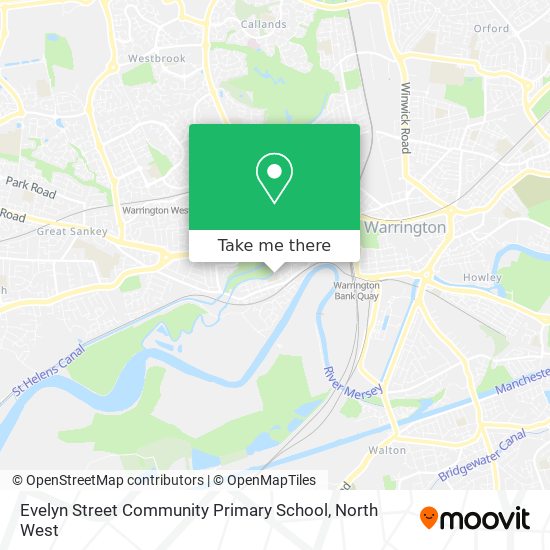 Evelyn Street Community Primary School map