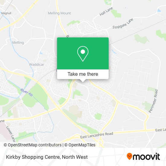 Kirkby Shopping Centre map