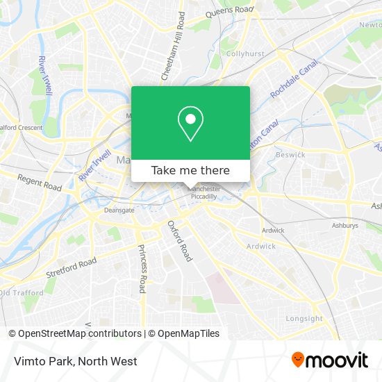 Vimto Park map