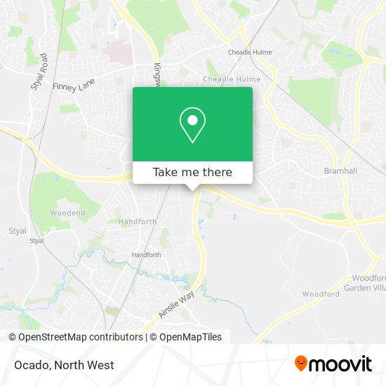 Ocado map