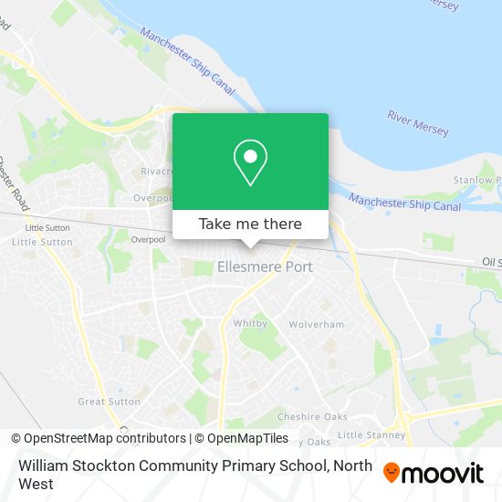 William Stockton Community Primary School map