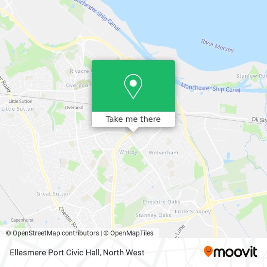Ellesmere Port Civic Hall map