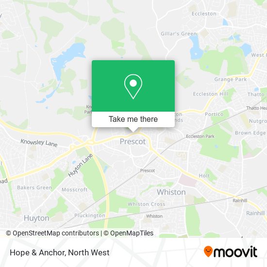 Hope & Anchor map