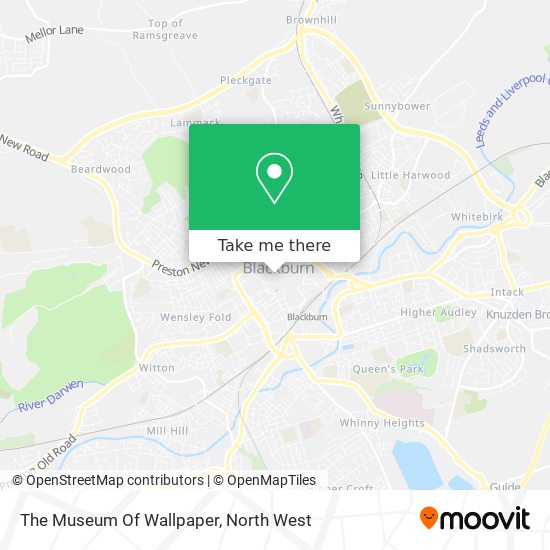 The Museum Of Wallpaper map