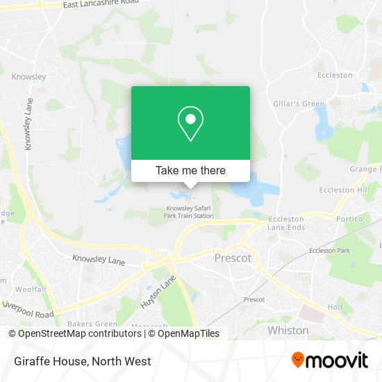 Giraffe House map