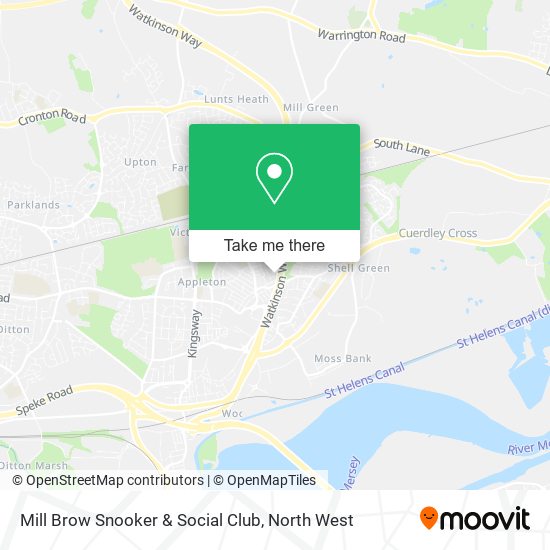Mill Brow Snooker & Social Club map