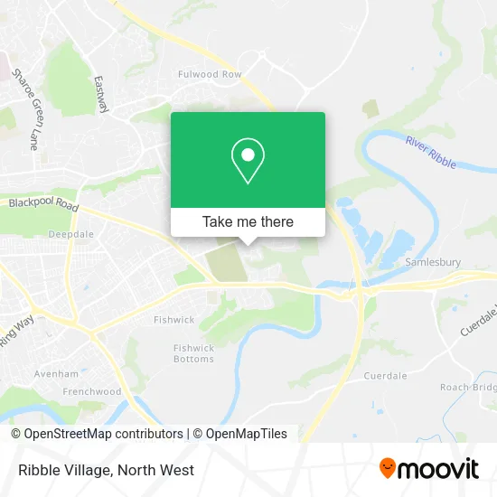 Ribble Village map