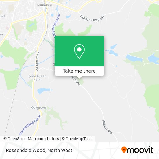 Rossendale Wood map