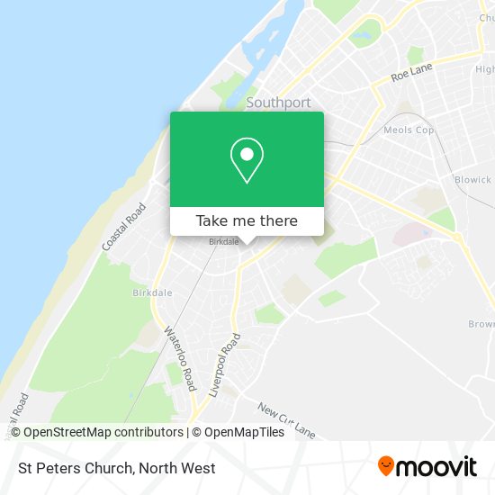 St Peters Church map