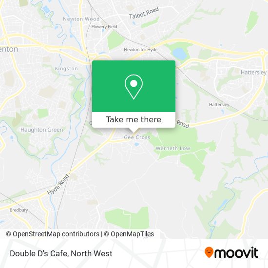 Double D's Cafe map