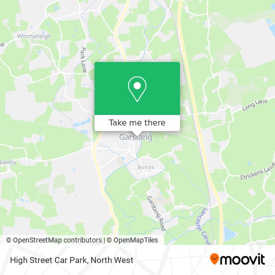 High Street Car Park map